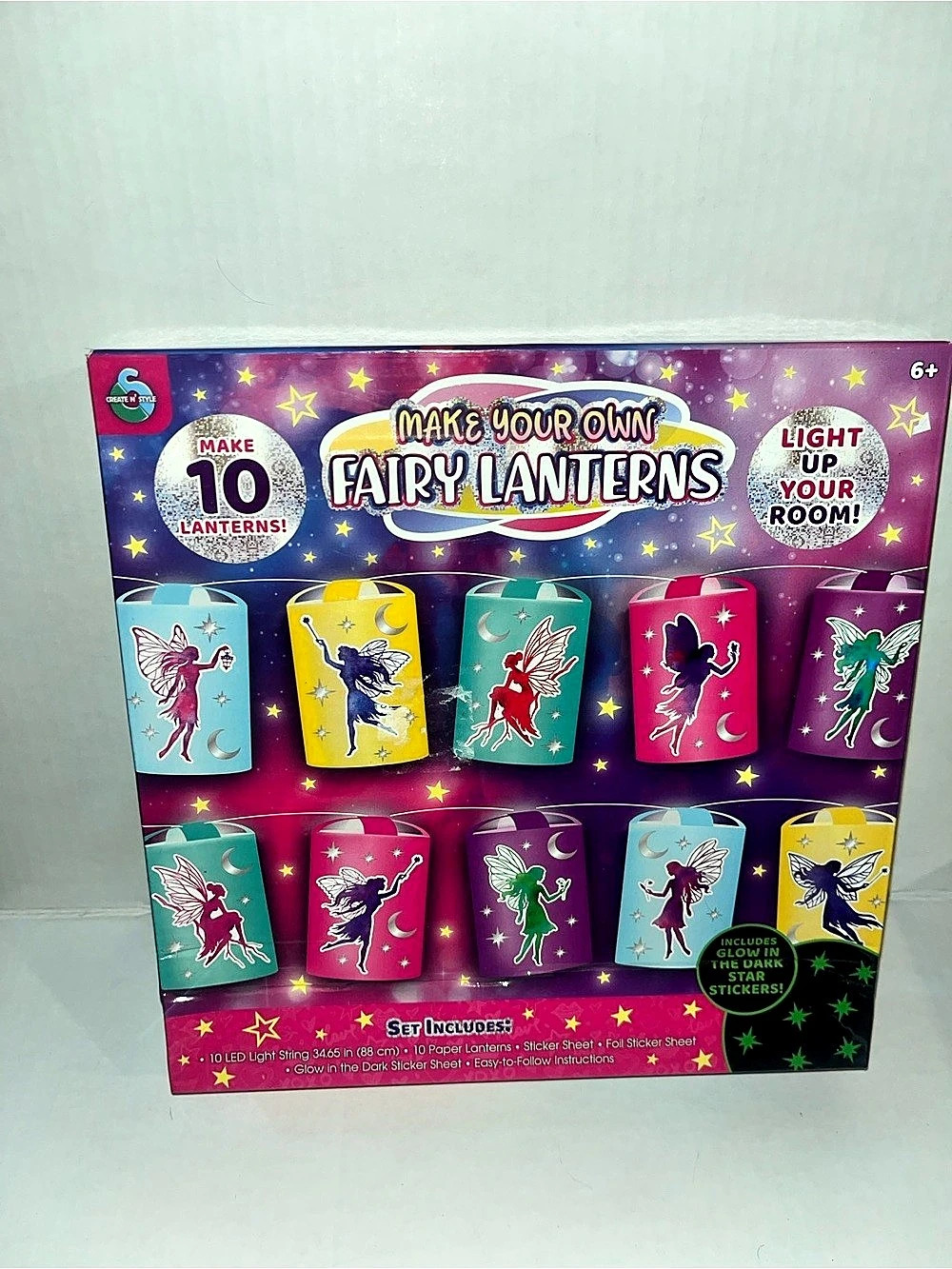 Create N Style Make Your Own Fairy Lanterns Craft Kit